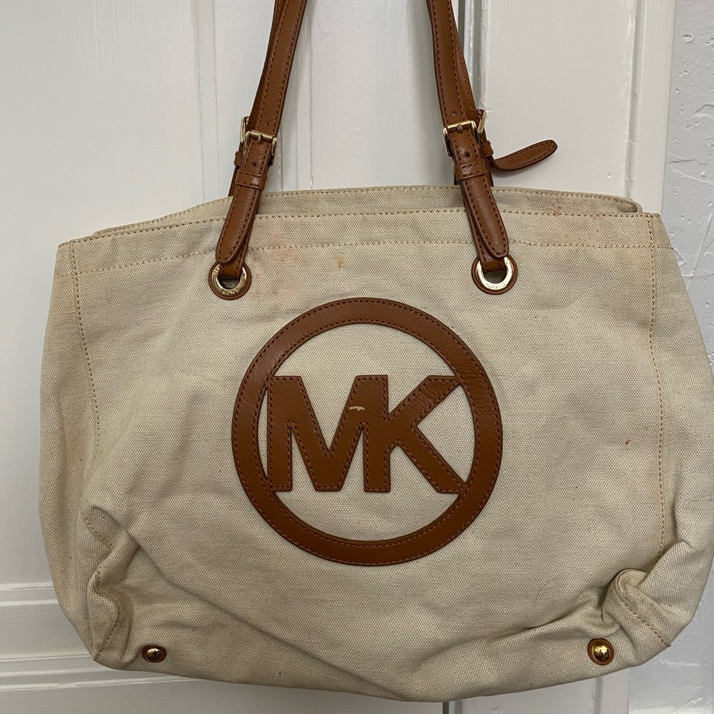 Michael Kors canvas bag